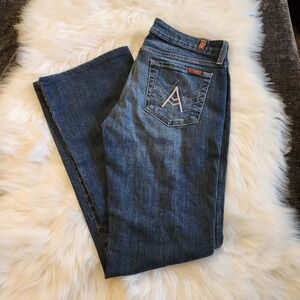 7 SEVEN FOR ALL MANKIND | A Pocket Denim Jeans Size 29 Flare Bootcut Y2K